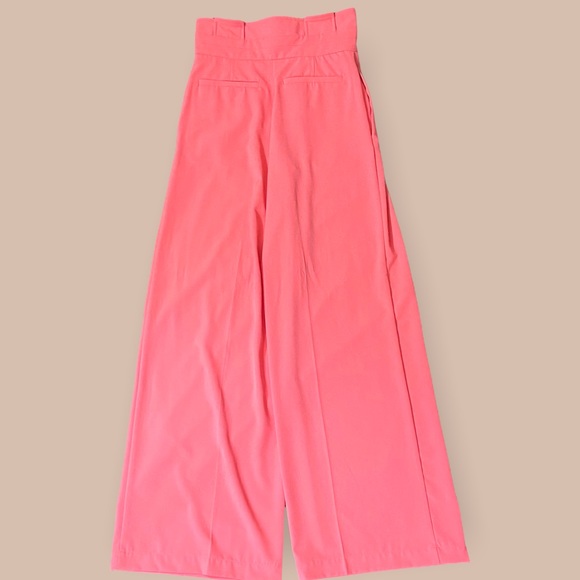 Pink High Waisted Pants - Picture 3 of 3